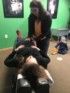 Pregnancy adjustment using Webster Technique