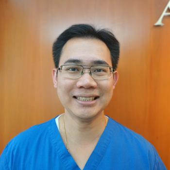 Portrait of Toowong Dentist, Dr Jim Chuang