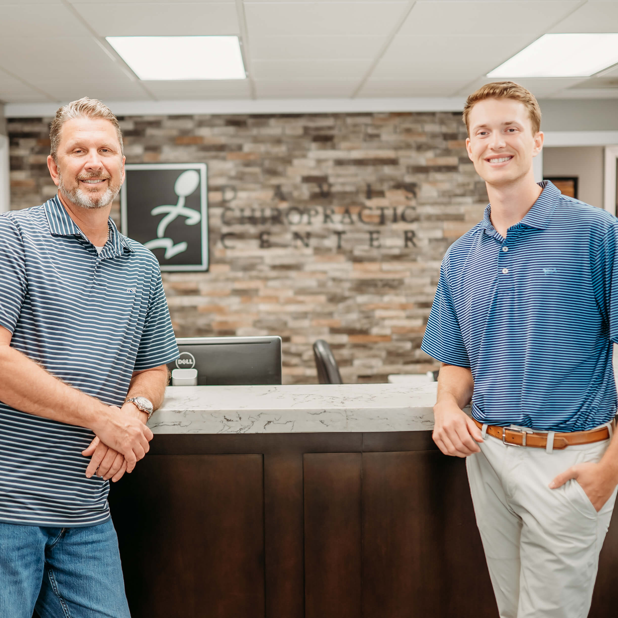 Peachtree City chiropractors Dr. Gary L. Davis and Dr. Preston C. Davis