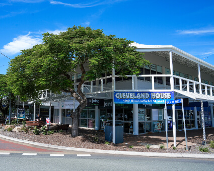 exterior of our office