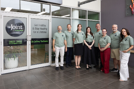 The Joint Chiropractically team photo