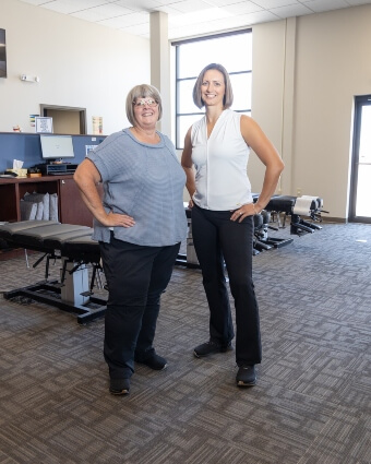 London chiropractors posing together at Dwyer Chiropractic