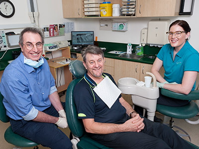 patient receiving dental care