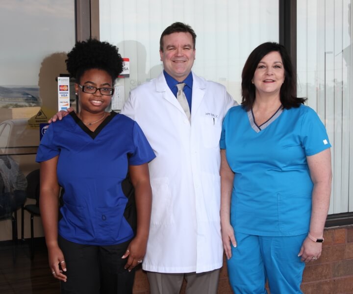 A Better Life Chiropractic team smiling