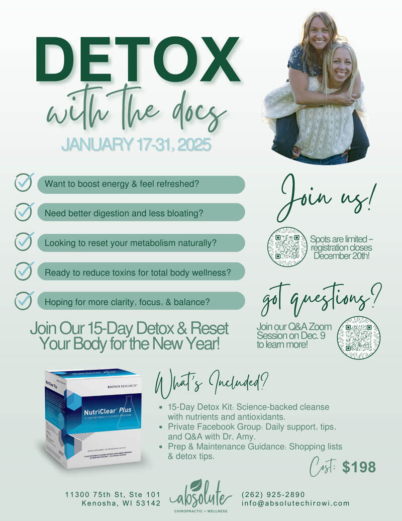 Detox flyer