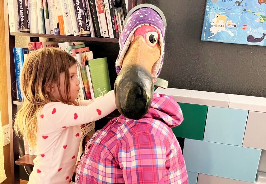 Drayton pediatric patient playing at Drayton Family Chiropractic