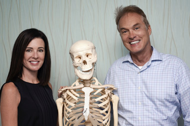 dr bannister, dr-coursen, and skeleton