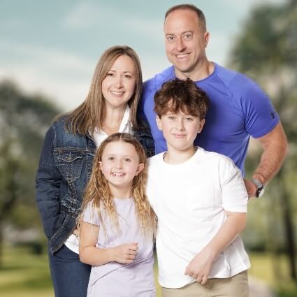 Dr Trina and family