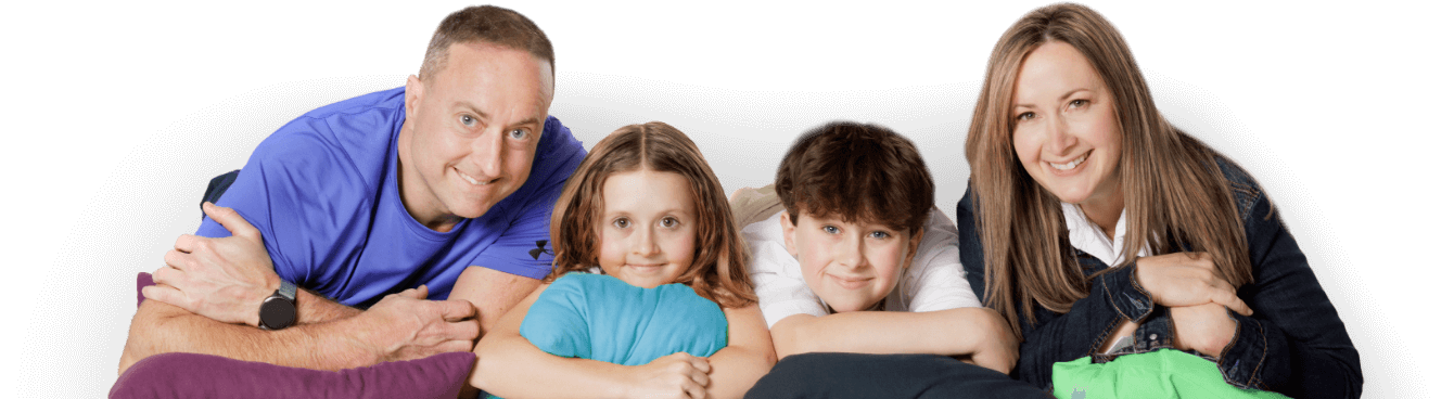Our Stittsville chiropractors with their family