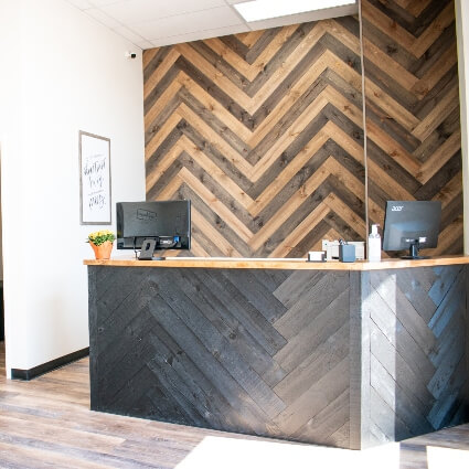 Dinkel Chiropractic front desk