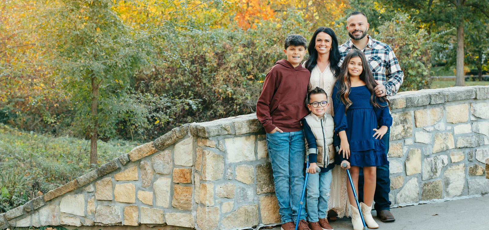 Dr. Dinkel and his family