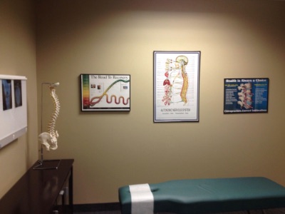 Chiropractic Care Treatment Room