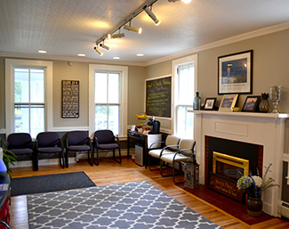 Waiting Room of Pinkus Family Chiropractic