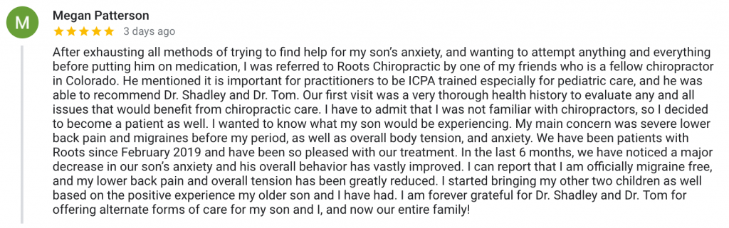chiropractic for kids and families review