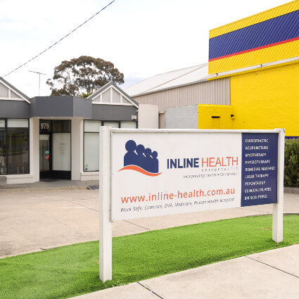 Inline Health Chiropractic Essendon exterior