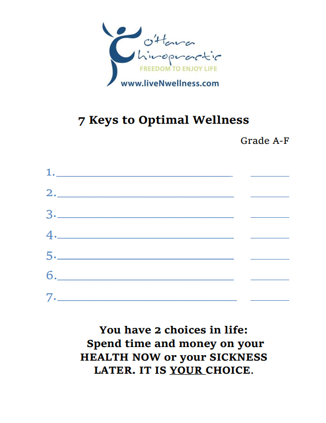 7 Keys to Optimal Wellness