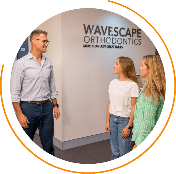 Dee Why orthodontist greeting patients