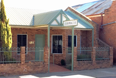 Carter Family Chiropractic entrance in Leeton