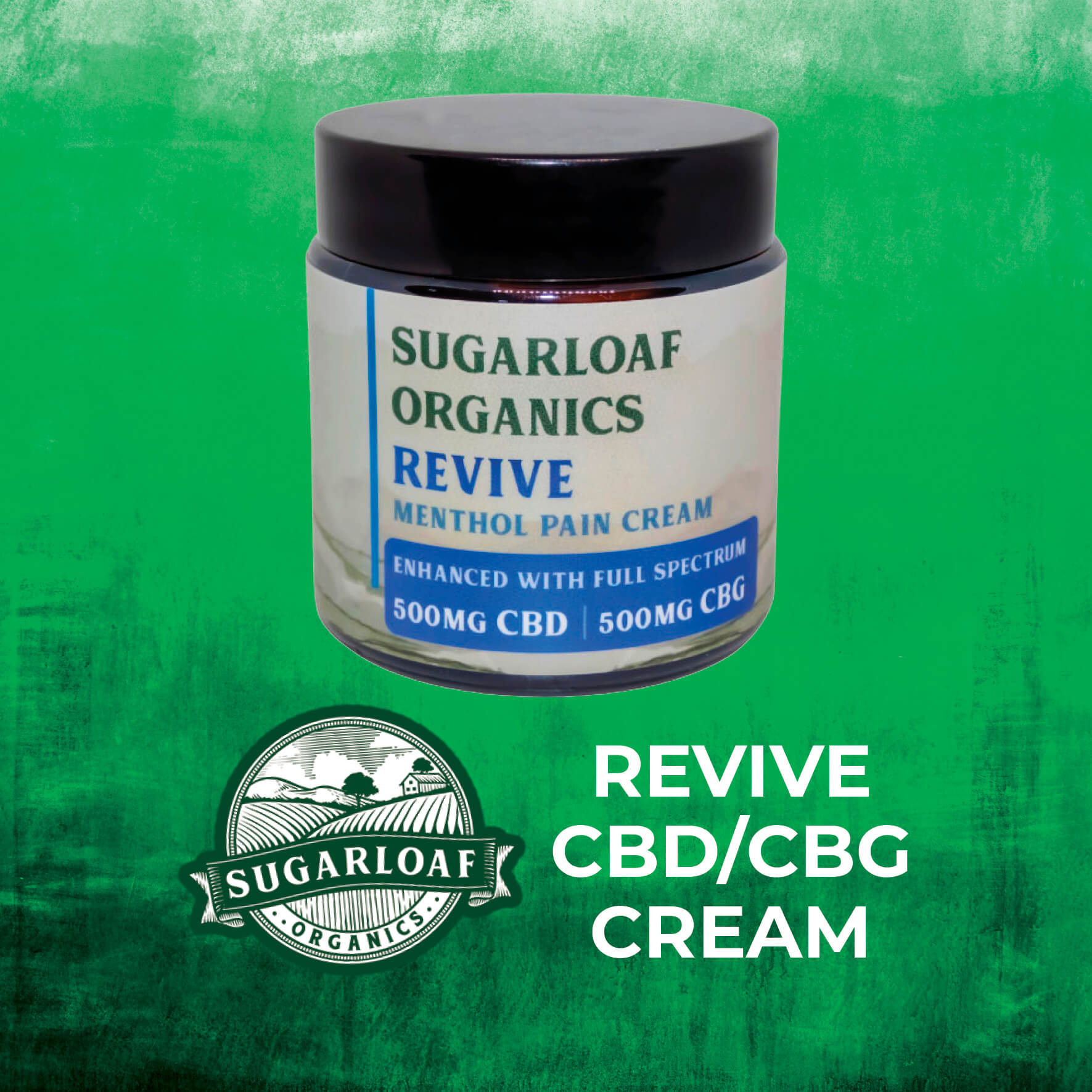 Sugarloaf Revive CBD/CBG Cream