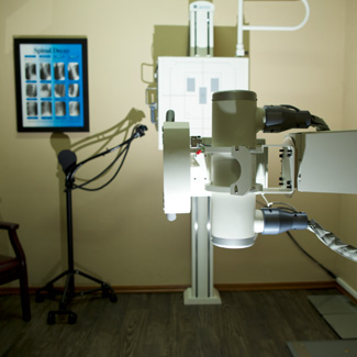Xray machine in office