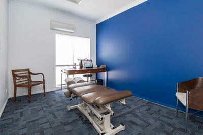 Treatment room at Chiropractic Care North QLD