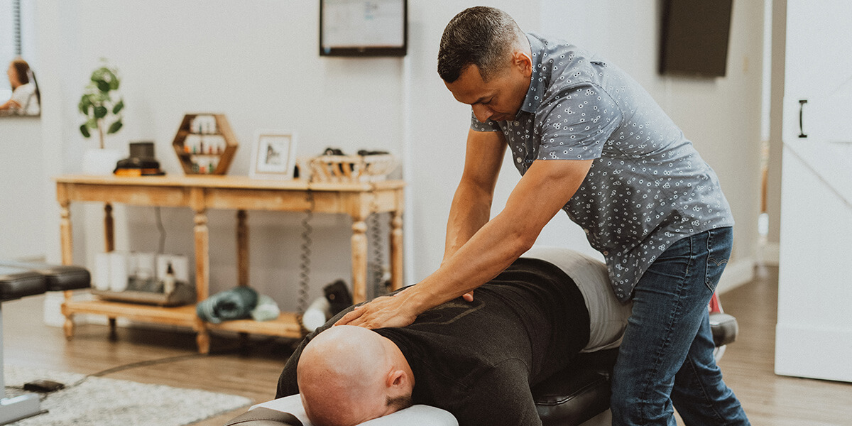 Chiropractic adjustment