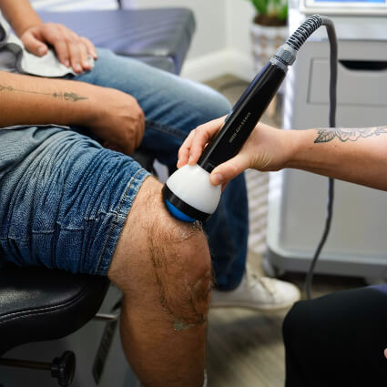 Stemwave therapy on knee