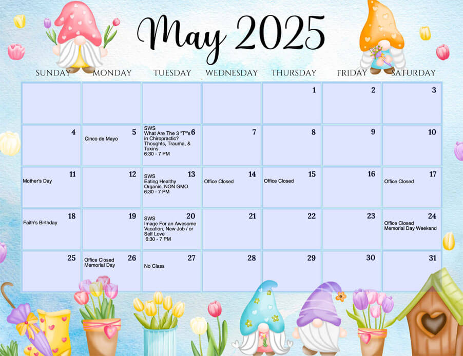 May calendar