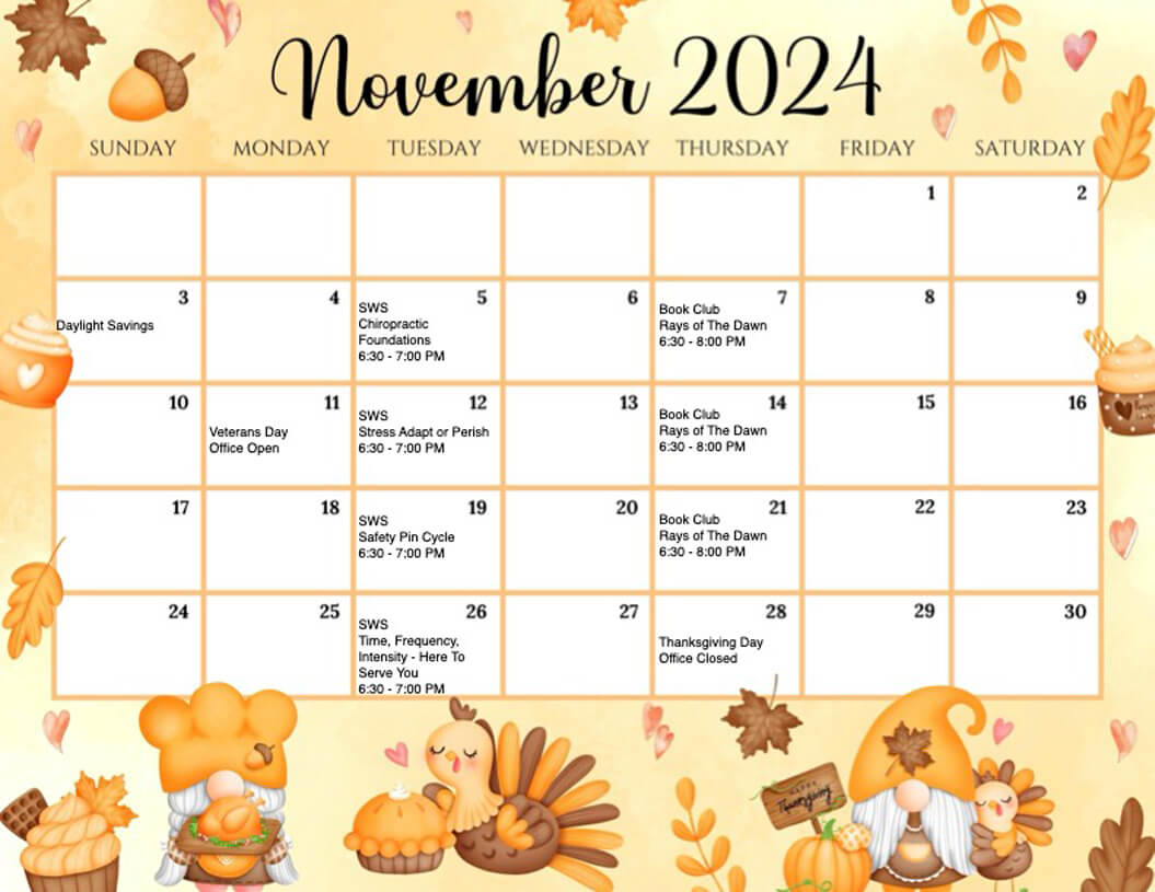 November calendar