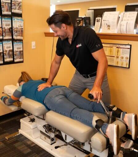 Chiropractic instrument adjustment