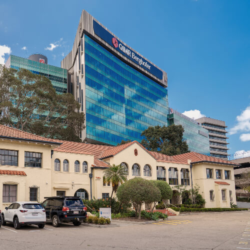 Office view from outside
