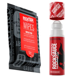 RockTape Wipes and RockSauce Fire