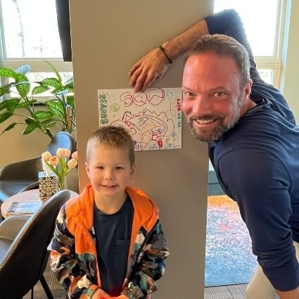 Sawyer and Dr Matt