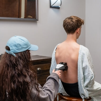 insight scan on persons back
