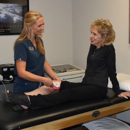 Nashville patient treated with laser therapy