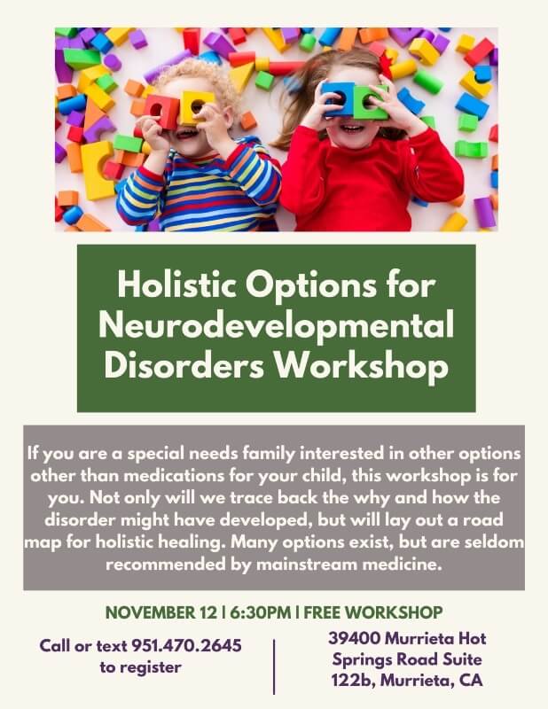 holistic options workshop