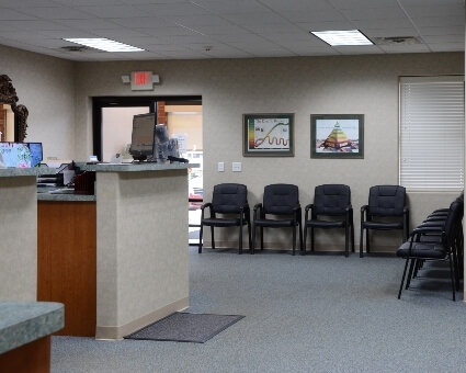 O'Donahue Chiropractic patient waiting room