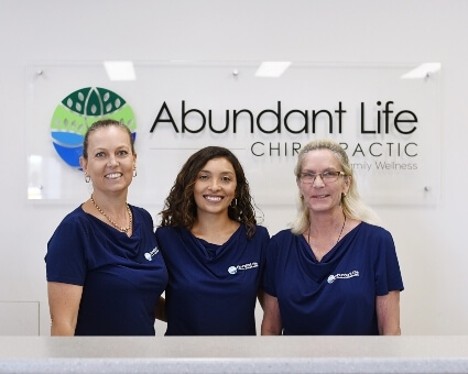 Reception staff team photo