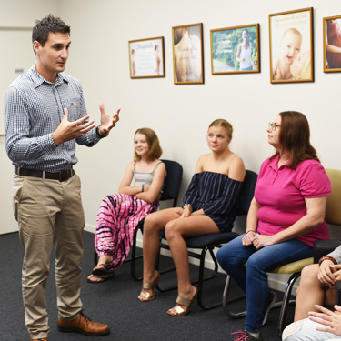 Dr. Nick during workshop