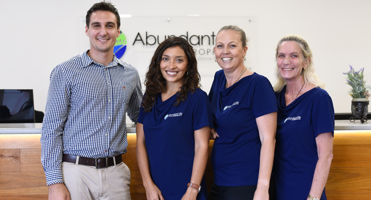 Abundant Life Chiropractic team photo