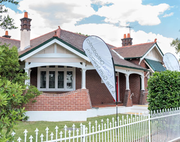 Entrance to Focus Orthodontics building