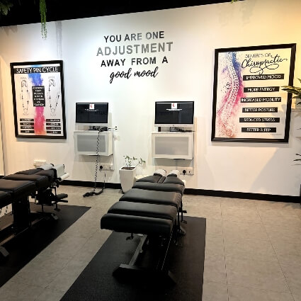 Lion City Chiropractic treatment room