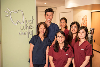 The team at Just White Dental