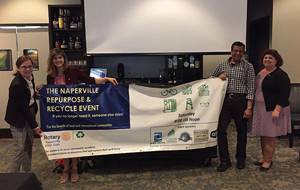 Naperville Repurpose and Recycle Event June 8