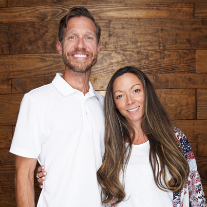 Dr. Adam Duncan and his wife