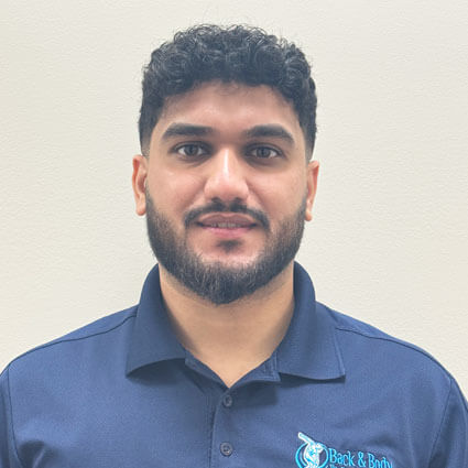 Mantaj Boparai of Back & Body Wellness Centre