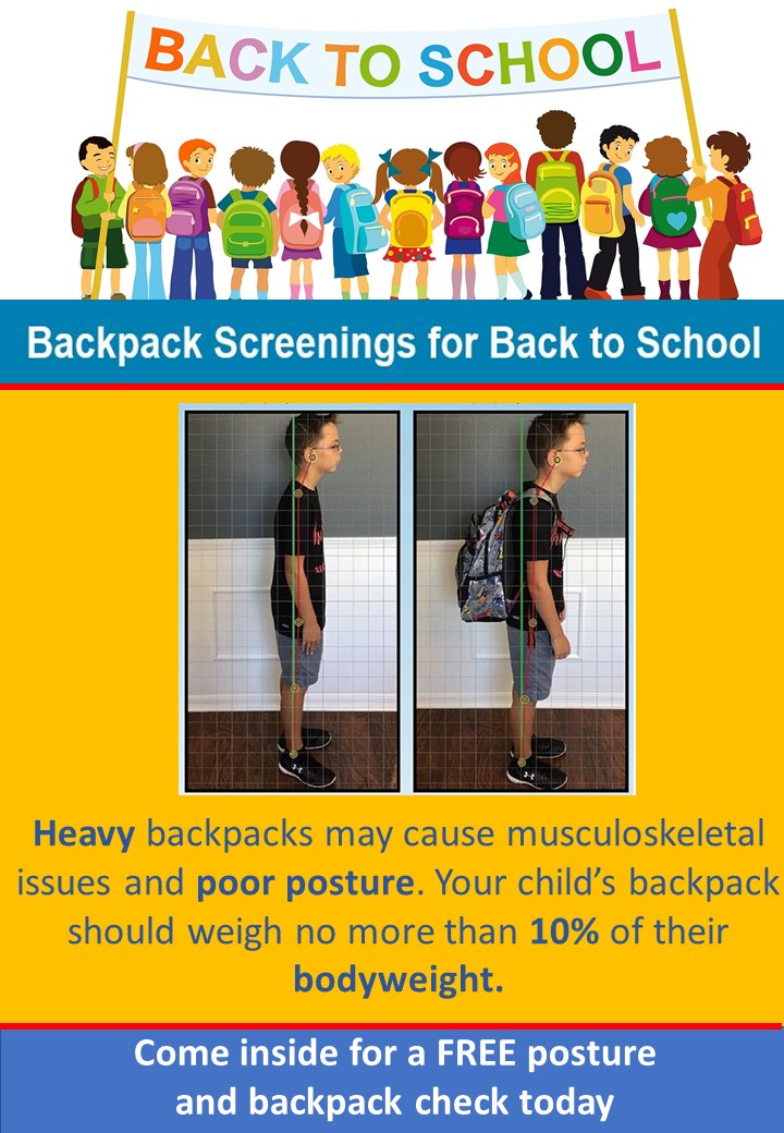 Back to School Posture Screening