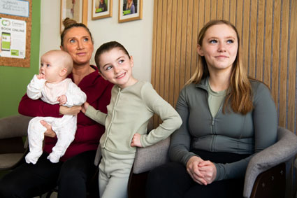 Family in Waiting Room