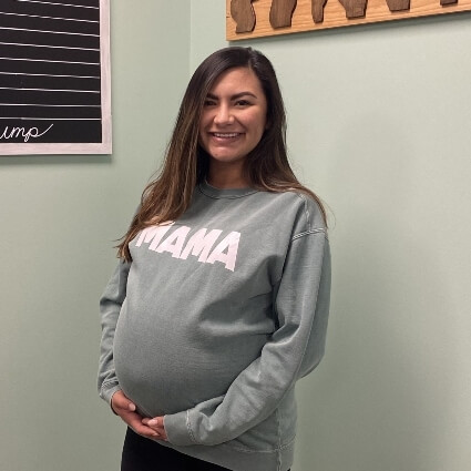 smiling Lifetime Health & Wellness pregnant patient