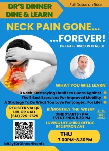 Neck pain full page no date